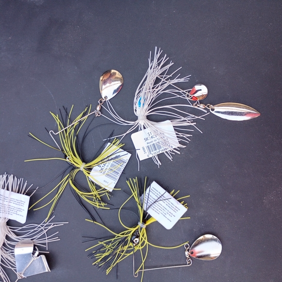 Colorful Fishing Lures with Silver Blades - Picture 3 of 5